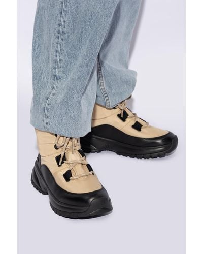 UGG Snow Boots 'W Yose Puffer Lace' - Gray