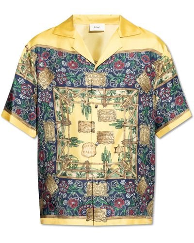 Bally Silk Shirt, - Multicolour