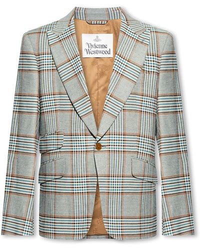 Vivienne Westwood Checked Blazer - Multicolour