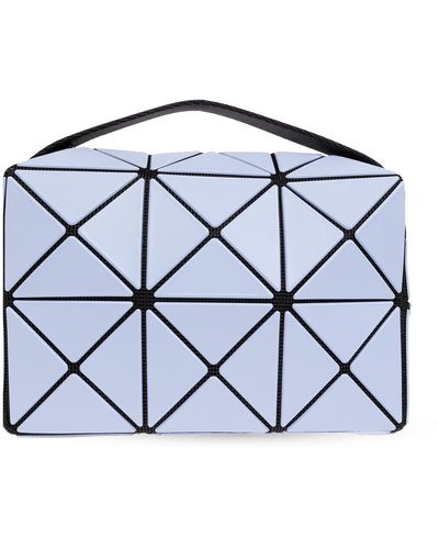 Bao Bao Issey Miyake Shoulder Bag With Geometrical Pattern, - Blue