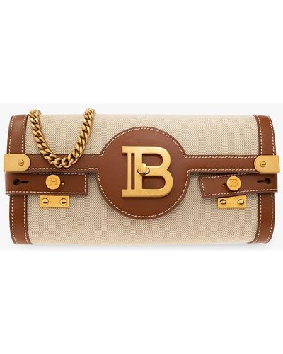 Balmain ‘B-Buzz’ Shoulder Bag - Natural