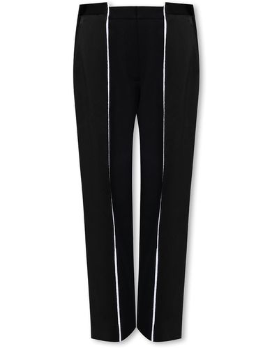 Victoria Beckham Pleated Trousers - Black