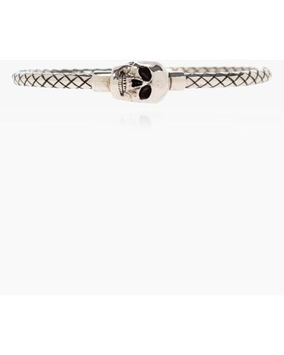 Alexander McQueen Brass Bracelet, - Metallic