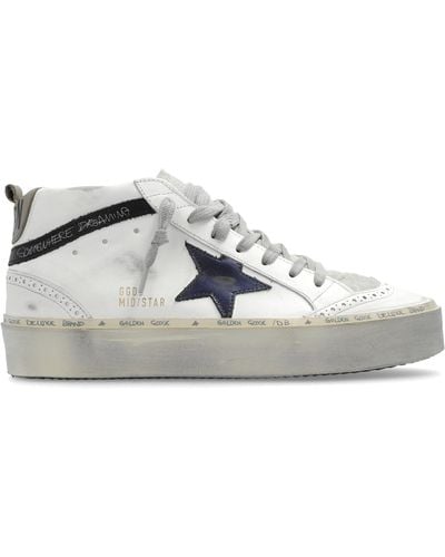 Golden Goose Ankle-high Trainers 'hi Mid Star Classic', - White