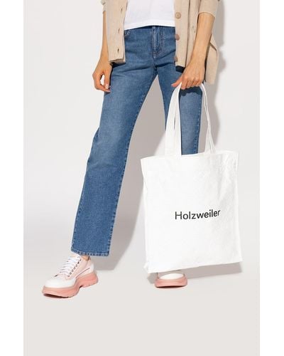 Holzweiler 'shelter' Shopper Bag - White