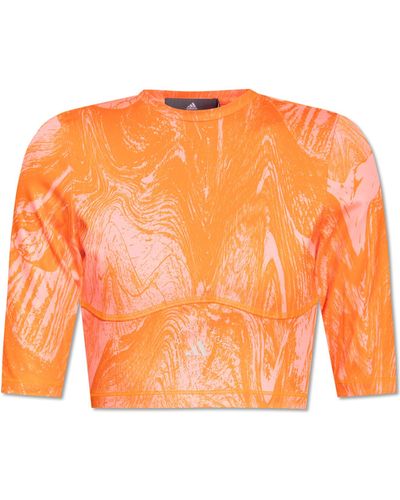 adidas By Stella McCartney Crop Top, - Orange