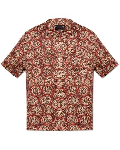 AllSaints 'ozymandias' Patterned Shirt, - Brown