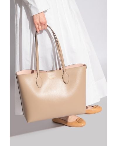 Kate Spade ‘Bleecker Large’ Shopper Bag - Natural