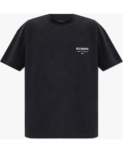 AllSaints 'underground' T-shirt - Black