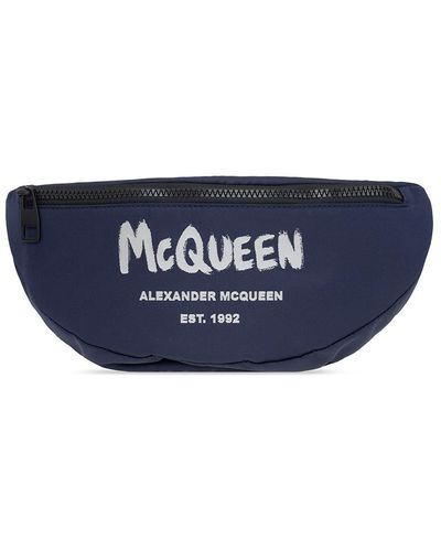 Alexander McQueen Belt Bag - Blue