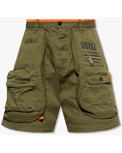 DSquared² Shorts With Pockets - Green