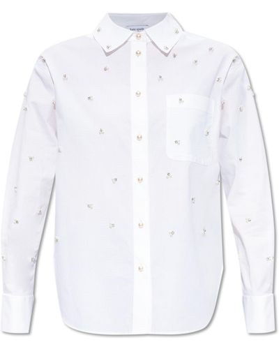 Kate Spade Embellished Shirt - White