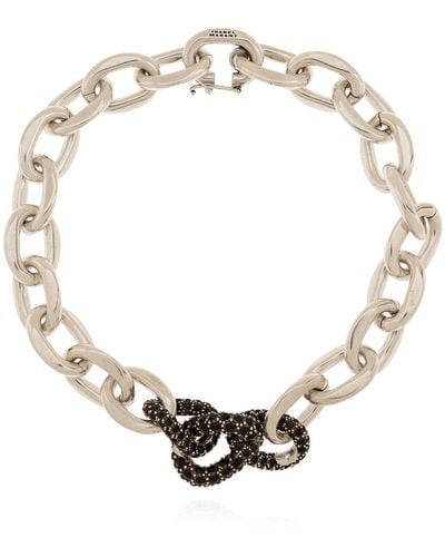 Isabel Marant Necklace With Decorative Links - White