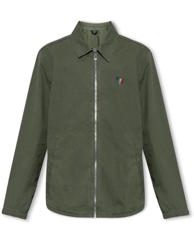 PS by Paul Smith Cotton Jacket, - Green