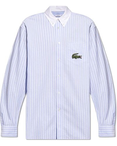 Lacoste Striped Shirt, ' - Blue