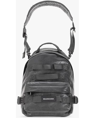 Balenciaga 'army Small' Backpack - Grey