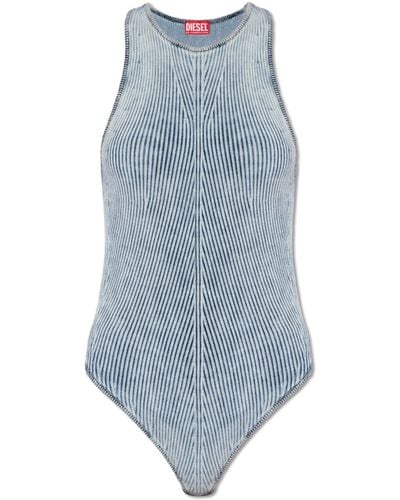 DIESEL 'm-tansy' Ribbed Body, - Blue