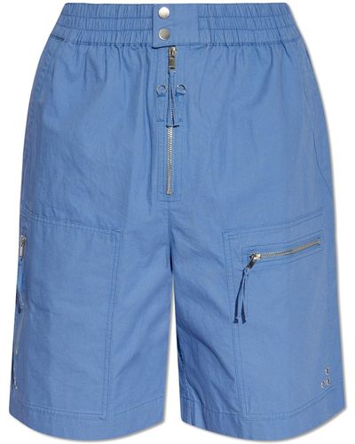 Isabel Marant 'nahlan' Shorts, - Blue