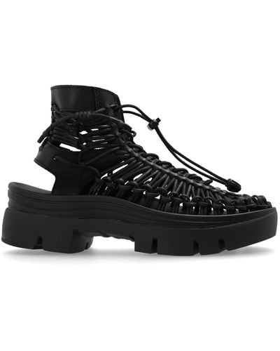 Comme des Garçons ‘Uneek Mid’ Sandals - Black