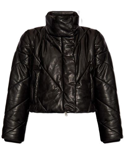 AllSaints ‘Miyla’ Leather Jacket - Black