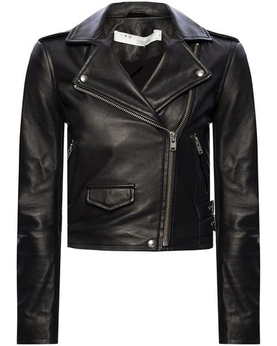 IRO ‘Ashville’ Leather Jacket - Black