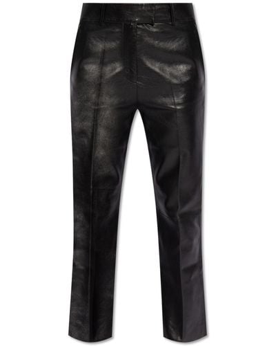 Stand Studio 'zia' Leather Trousers, - Black