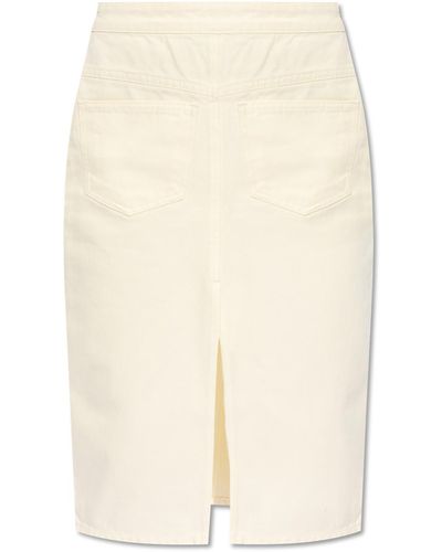 The Mannei 'malmo' Skirt, - White