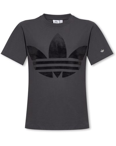 adidas Originals T-shirt With Logo, - Black