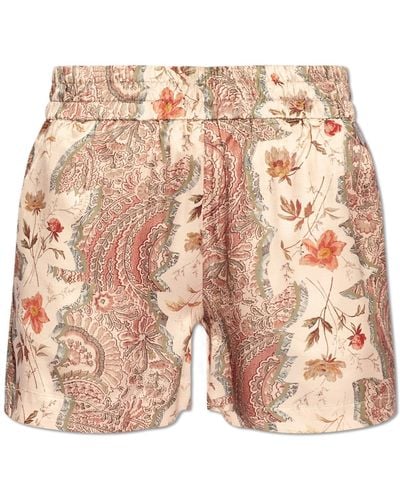AllSaints 'charli' Shorts, - Pink