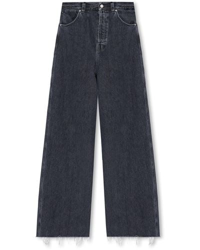 Gucci Vintage Effect Jeans - Blue