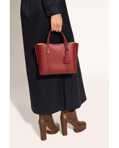 Tory Burch ‘Perry Small’ Shopper Bag - Red