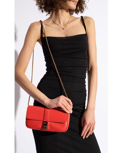 Ferragamo 'arch Minibag' Shoulder Bag, - Red