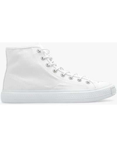Acne Studios ‘Ballow’ High-Top Trainers - White