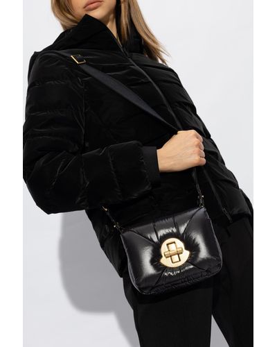 Moncler 'puf Mini' Shoulder Bag, - Black