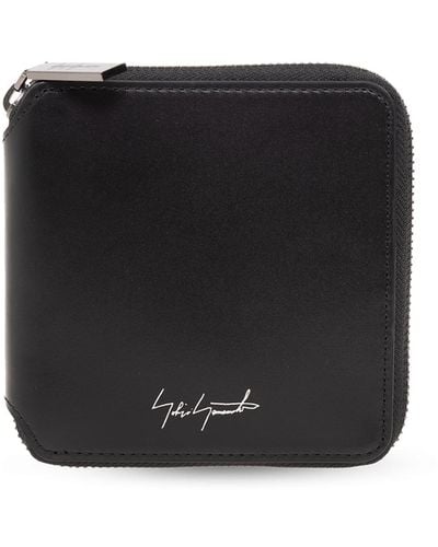 discord Yohji Yamamoto Wallet With Logo, - Black