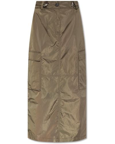 Herskind 'phoneix' Cargo Skirt, - Natural