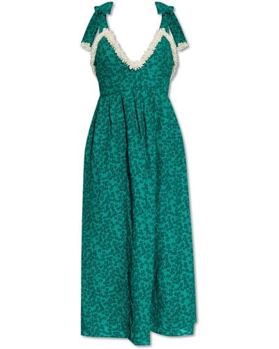 Custommade• 'by Numbers' Collection Dress, - Green