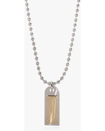 Dolce & Gabbana Charm Necklace, - Metallic
