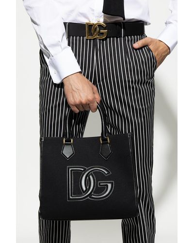 Dolce & Gabbana Shopper Bag - Black