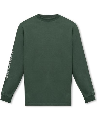 Jacquemus 'brilho' T-shirt With Logo, - Green