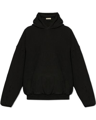 Fear Of God Hooded Sweatshirt, - Black