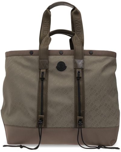 Moncler Shopper Type Bag, - Brown