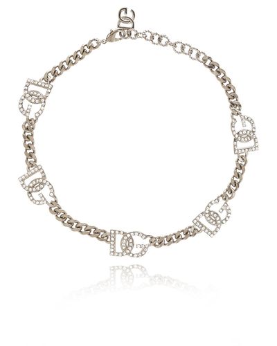 Dolce & Gabbana Short Necklace - Metallic