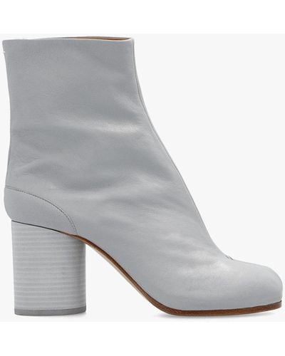 Maison Margiela ‘Tabi’ Heeled Ankle Boots - Grey