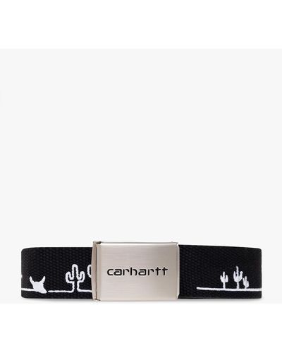 Carhartt Belt With Logo - Black