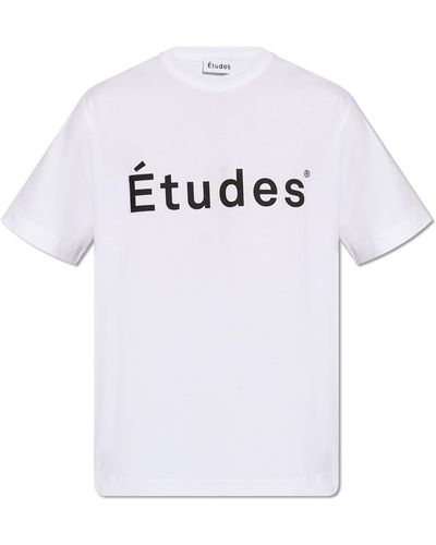 Etudes Studio T-Shirt With Logo - White