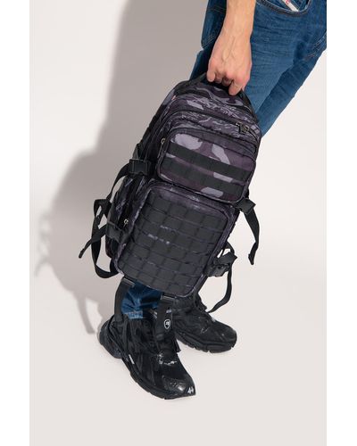 DIESEL 'ikos' Backpack - Gray