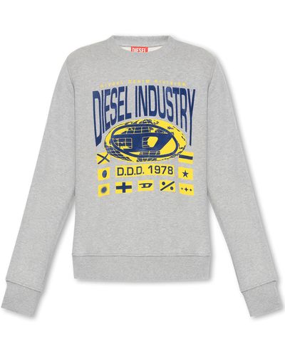 DIESEL ‘S-Ginn-L4’ Sweatshirt - White