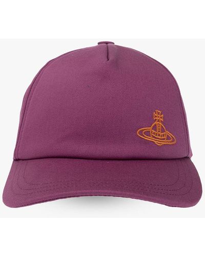 Vivienne Westwood Baseball Cap - Purple