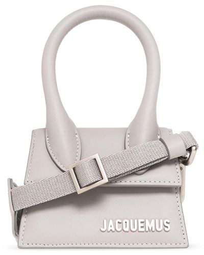 Jacquemus 'le Chiquito' Shoulder Bag - Grey